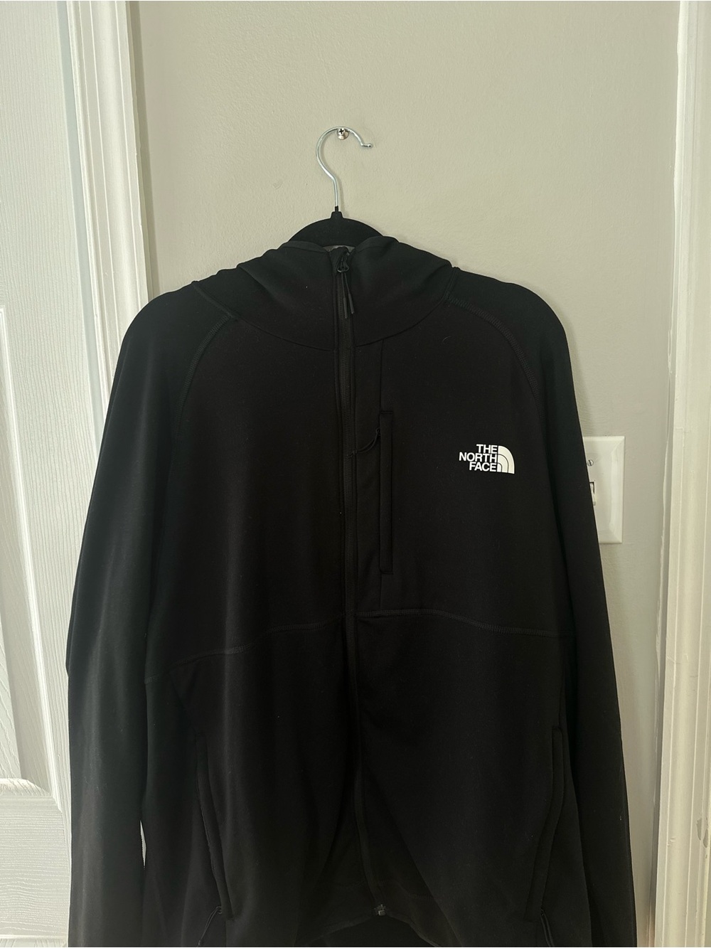 The North Face Black Hooded Full-Zip Jacket
